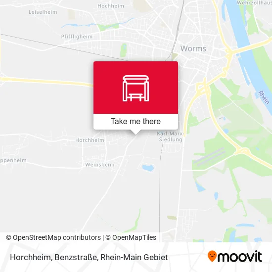 Карта Horchheim, Benzstraße