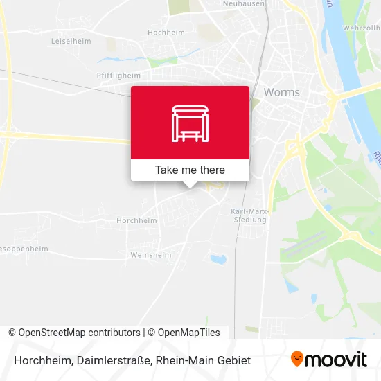 Карта Horchheim, Daimlerstraße