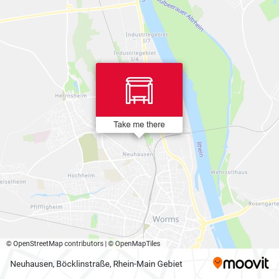 Neuhausen, Böcklinstraße map