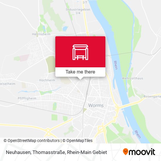 Neuhausen, Thomasstraße map