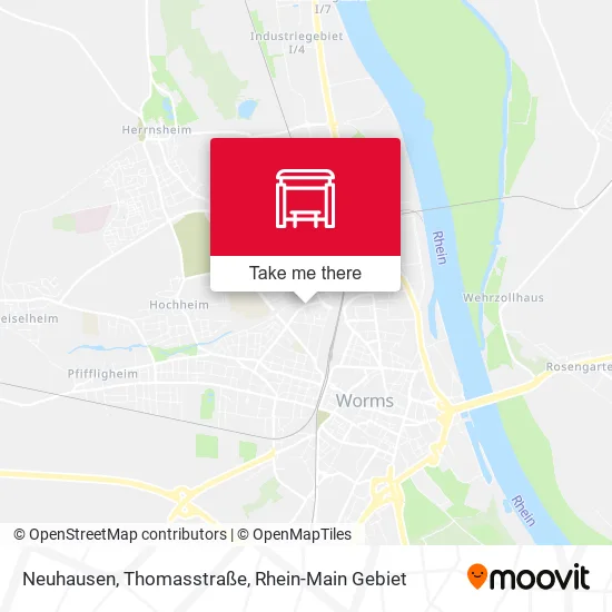 Карта Neuhausen, Thomasstraße