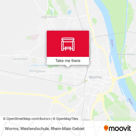 Карта Worms, Westendschule