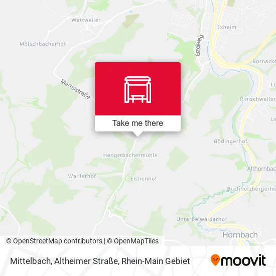 Карта Mittelbach, Altheimer Straße