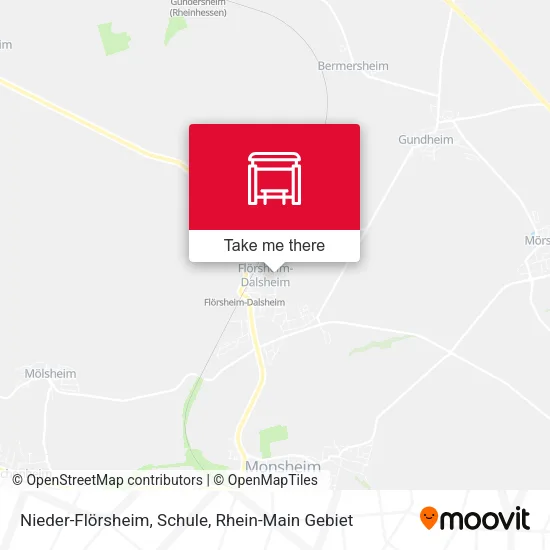 Карта Nieder-Flörsheim, Schule