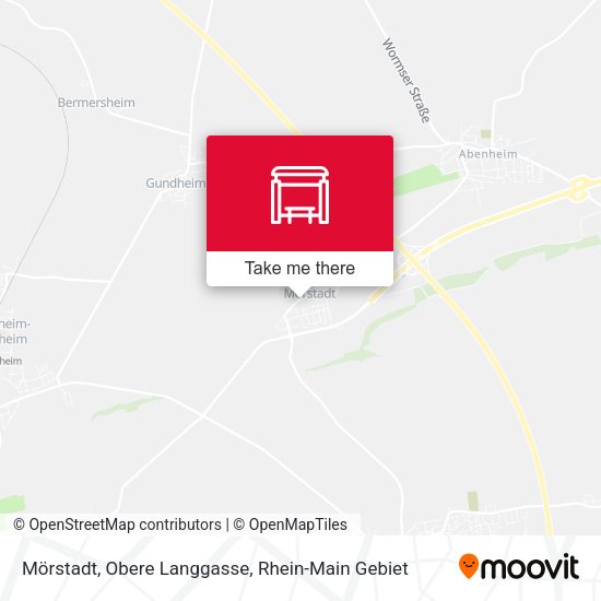Mörstadt, Obere Langgasse map