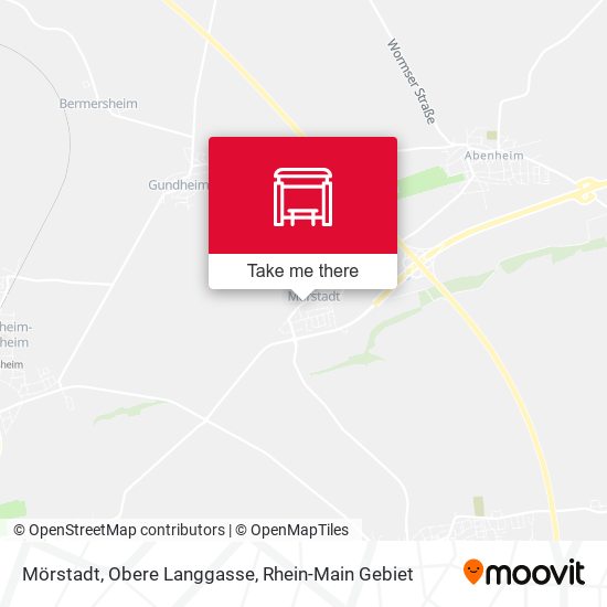 Карта Mörstadt, Obere Langgasse