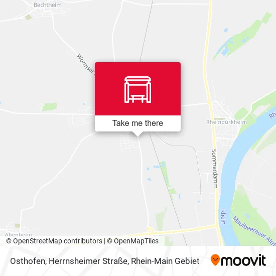 Карта Osthofen, Herrnsheimer Straße