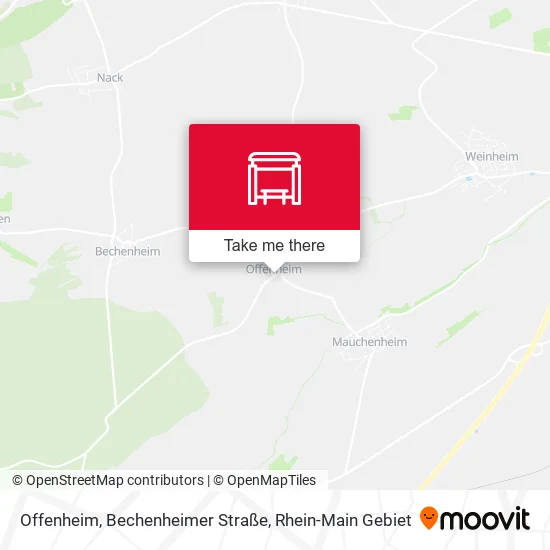 Карта Offenheim, Bechenheimer Straße