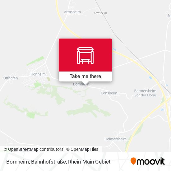 Bornheim, Bahnhofstraße map
