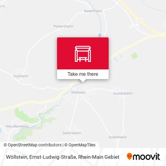 Wöllstein, Ernst-Ludwig-Straße map