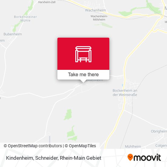 Kindenheim, Schneider map