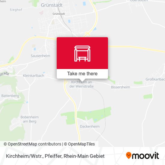 Карта Kirchheim/Wstr., Pfeiffer