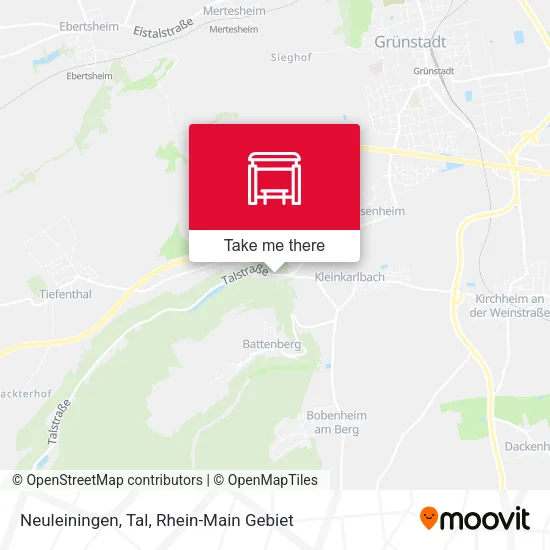 Neuleiningen, Tal map