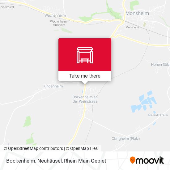 Bockenheim, Neuhäusel map