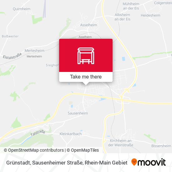 Grünstadt, Sausenheimer Straße map