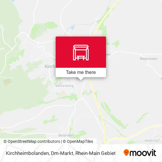 Карта Kirchheimbolanden, Dm-Markt