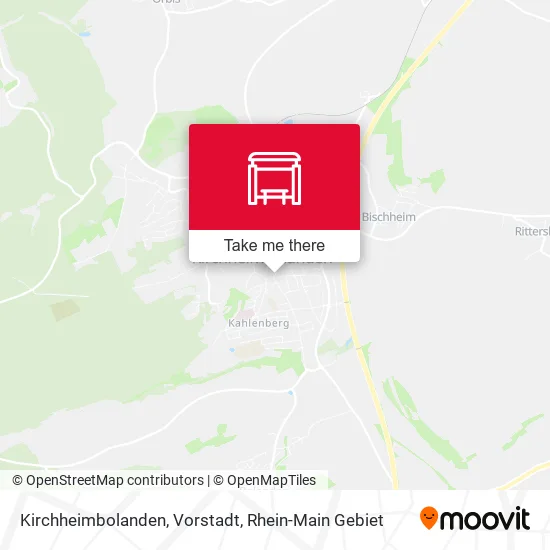 Карта Kirchheimbolanden, Vorstadt