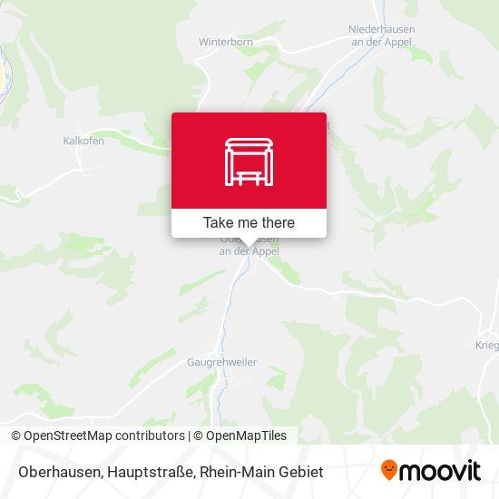 Oberhausen, Hauptstraße map