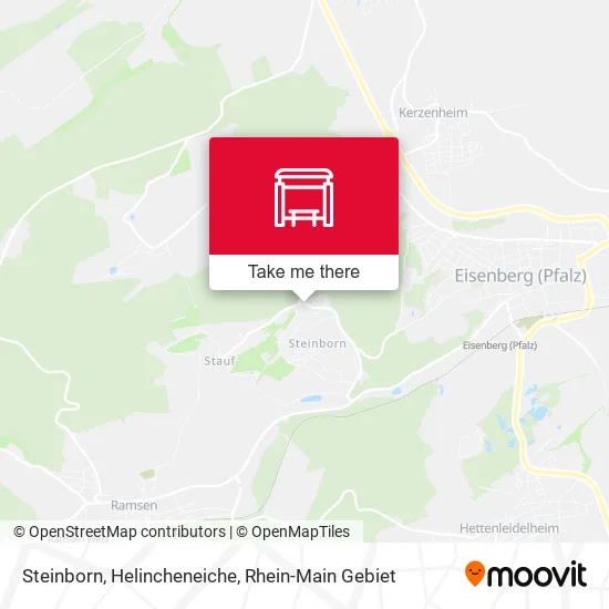 Карта Steinborn, Helincheneiche
