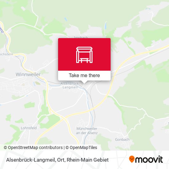 Карта Alsenbrück-Langmeil, Ort