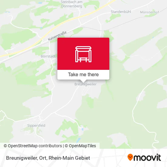 Карта Breunigweiler, Ort