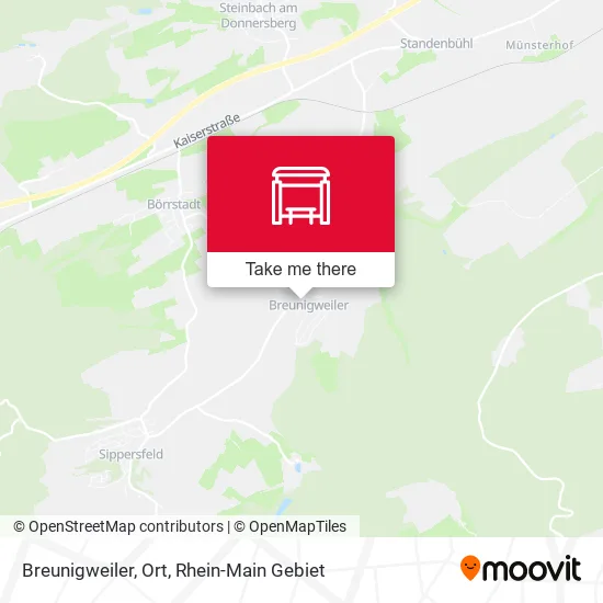 Карта Breunigweiler, Ort