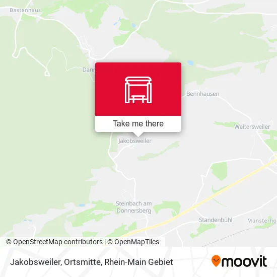 Карта Jakobsweiler, Ortsmitte