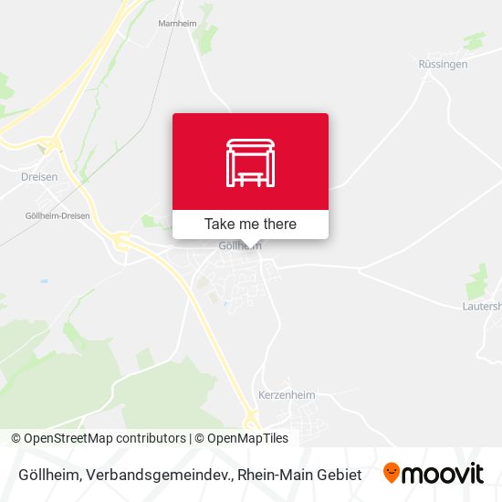 Göllheim, Verbandsgemeindev. map
