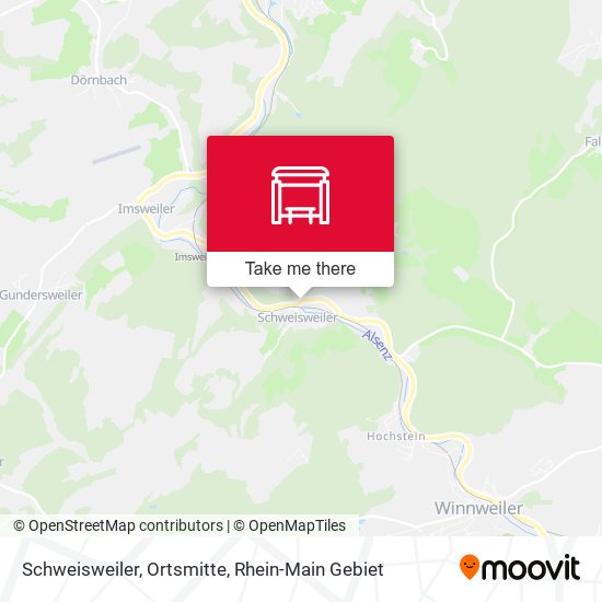 Карта Schweisweiler, Ortsmitte
