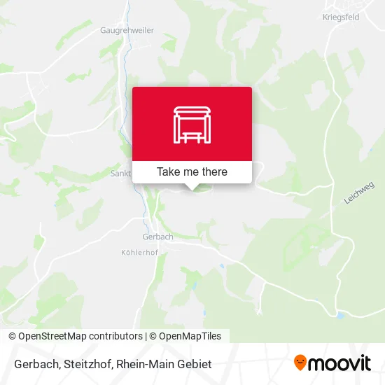 Карта Gerbach, Steitzhof