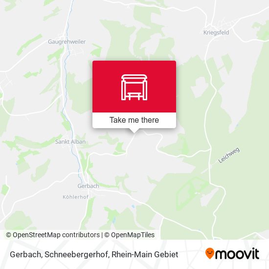 Gerbach, Schneebergerhof map