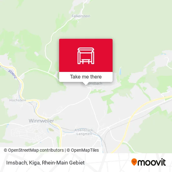 Карта Imsbach, Kiga