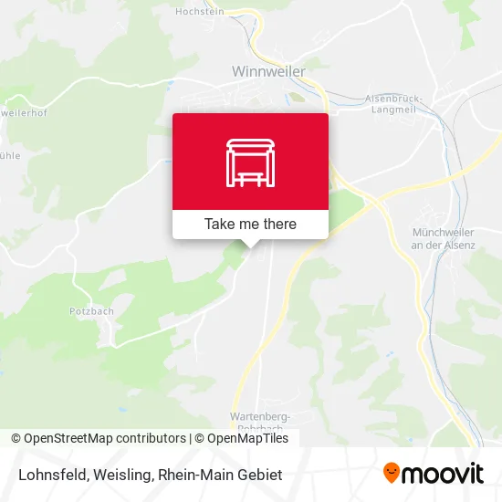 Карта Lohnsfeld, Weisling