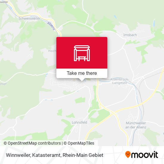 Карта Winnweiler, Katasteramt