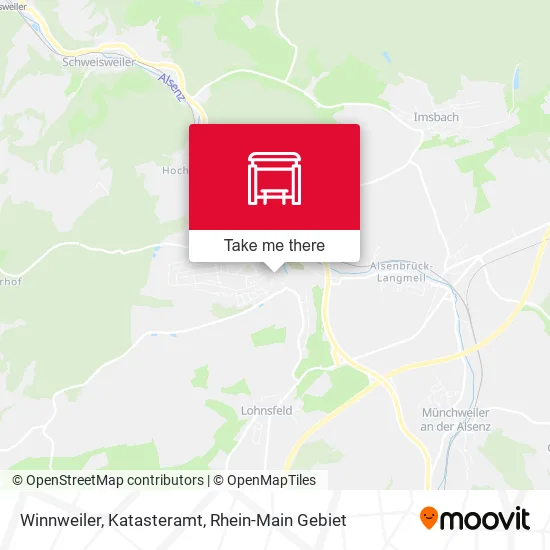 Winnweiler, Katasteramt map
