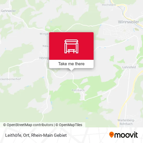 Leithöfe, Ort map