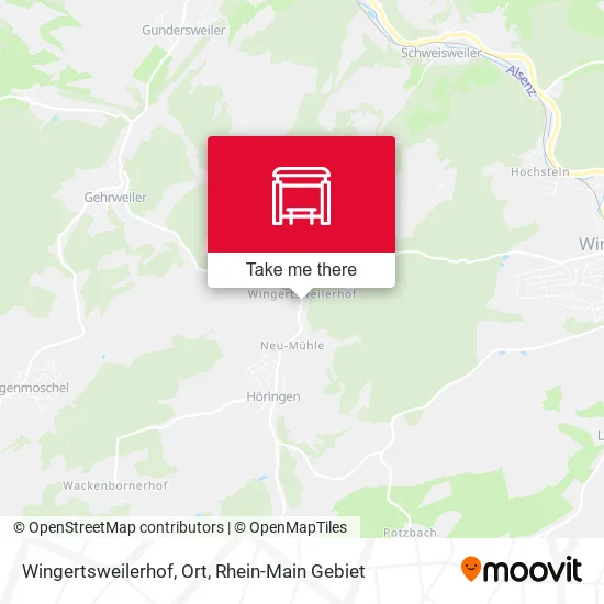Карта Wingertsweilerhof, Ort