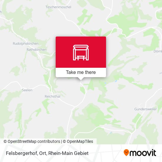 Карта Felsbergerhof, Ort