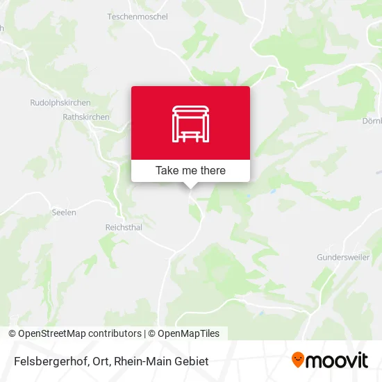 Карта Felsbergerhof, Ort