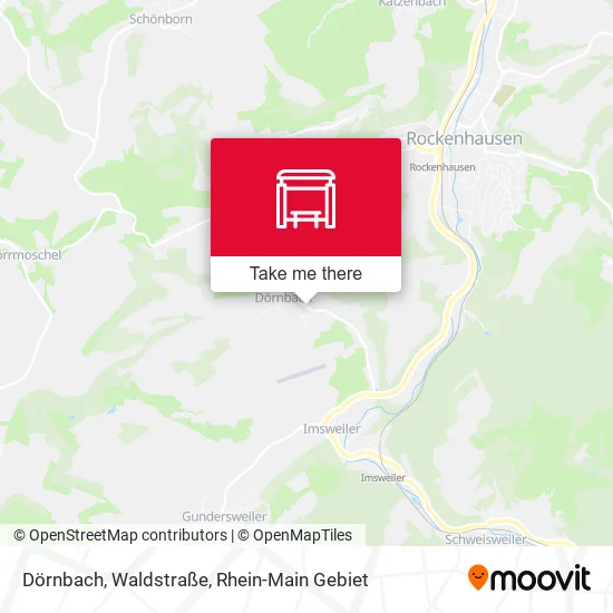 Карта Dörnbach, Waldstraße