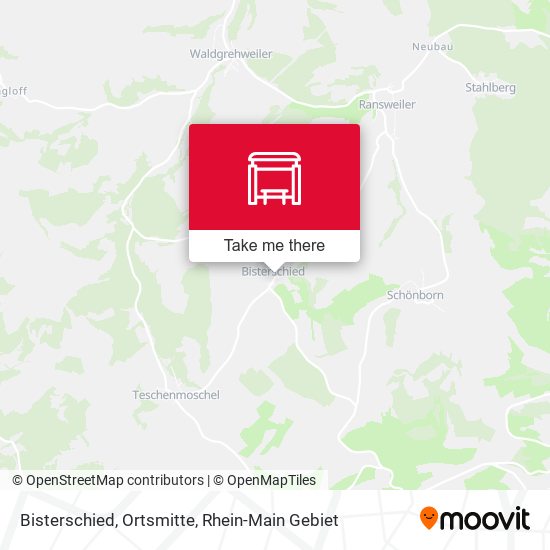 Карта Bisterschied, Ortsmitte
