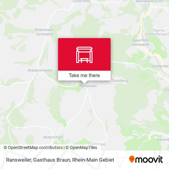 Ransweiler, Gasthaus Braun map
