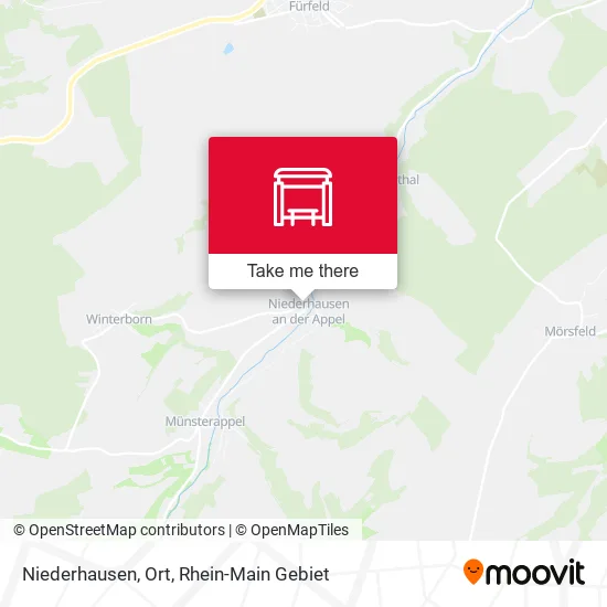 Карта Niederhausen, Ort