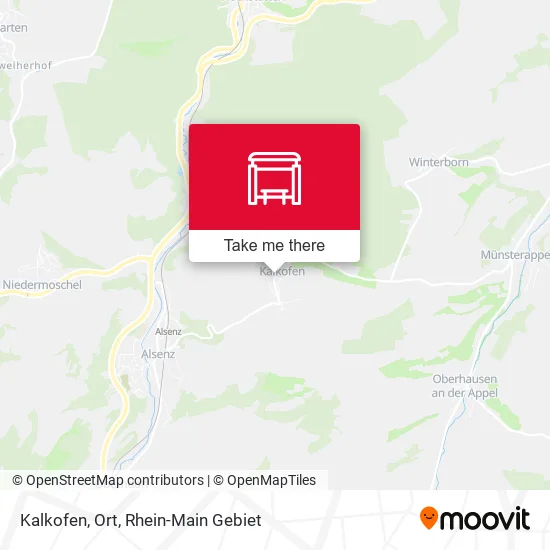 Карта Kalkofen, Ort