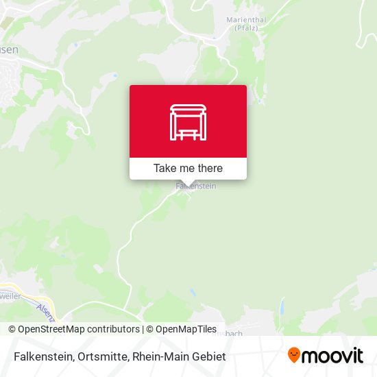 Карта Falkenstein, Ortsmitte