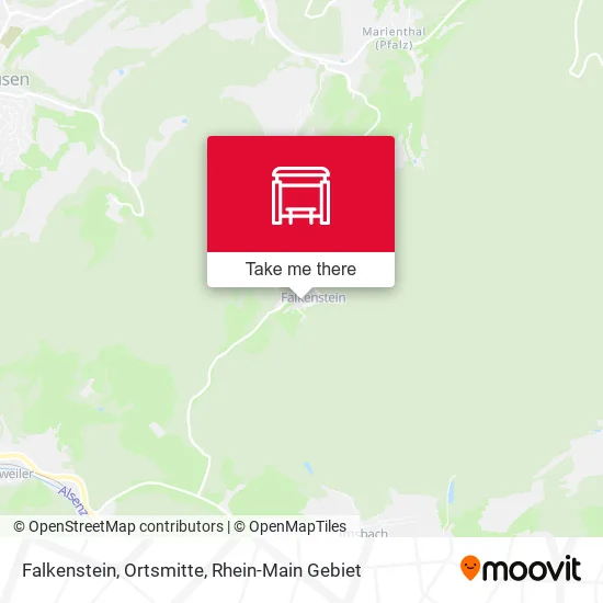 Карта Falkenstein, Ortsmitte