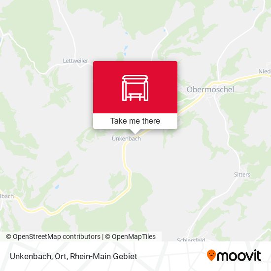 Карта Unkenbach, Ort