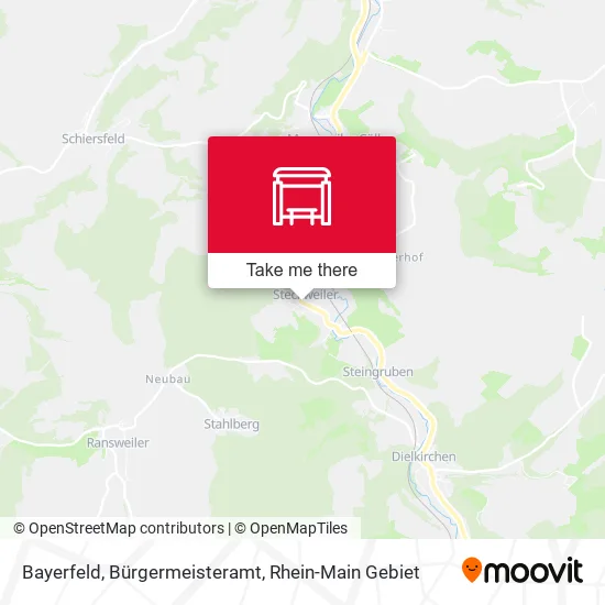 Карта Bayerfeld, Bürgermeisteramt