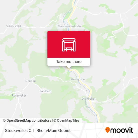 Карта Steckweiler, Ort