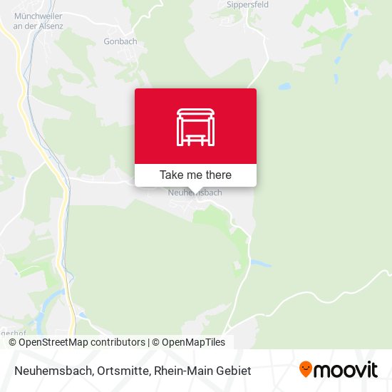 Карта Neuhemsbach, Ortsmitte